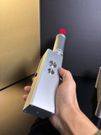 YZ120-01 DIY Laser Cannon 120W (Battery DC 14.8V 5Ah; Wavelength 1064). Range 5-10 meters. Battery life 5 years, with fast charging.